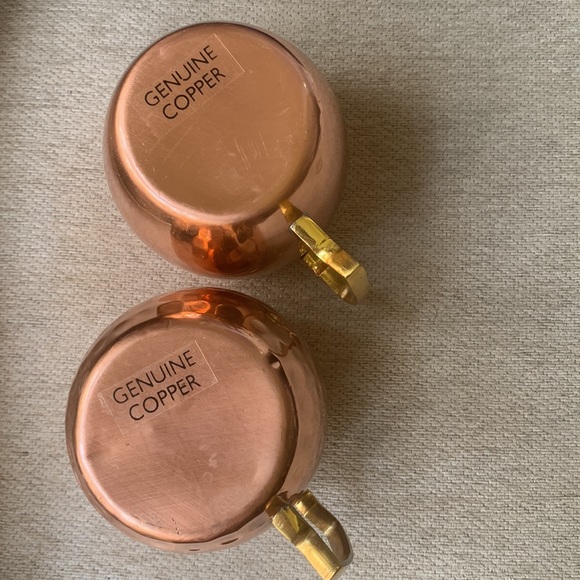 Set of 2 American Metalcraft Moscow Mule Mugs 16oz Copper Hammered - Picture 4 of 5